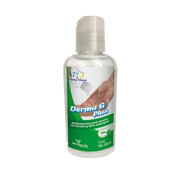 DERMA G PLUS 60 ML  ANTIBACTERIAL PARA MANOS