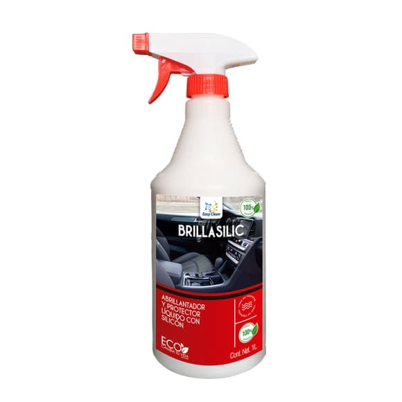 Brillasilic 1L - Limpiador, abrillantador y protector de superficies