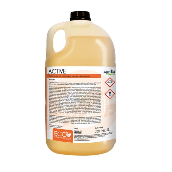 Active 1galón - Removedor de cochambre y grasa carbonizada