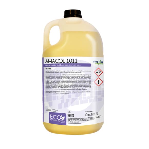 Amacol 1011 1galón - Despercudidor de ropa