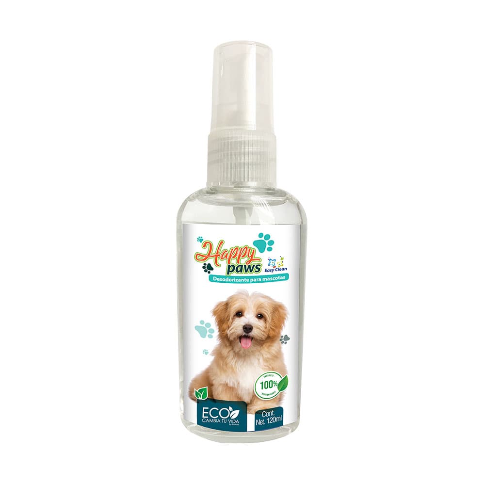Happy Paws 120ml - Desodorizante para mascotas