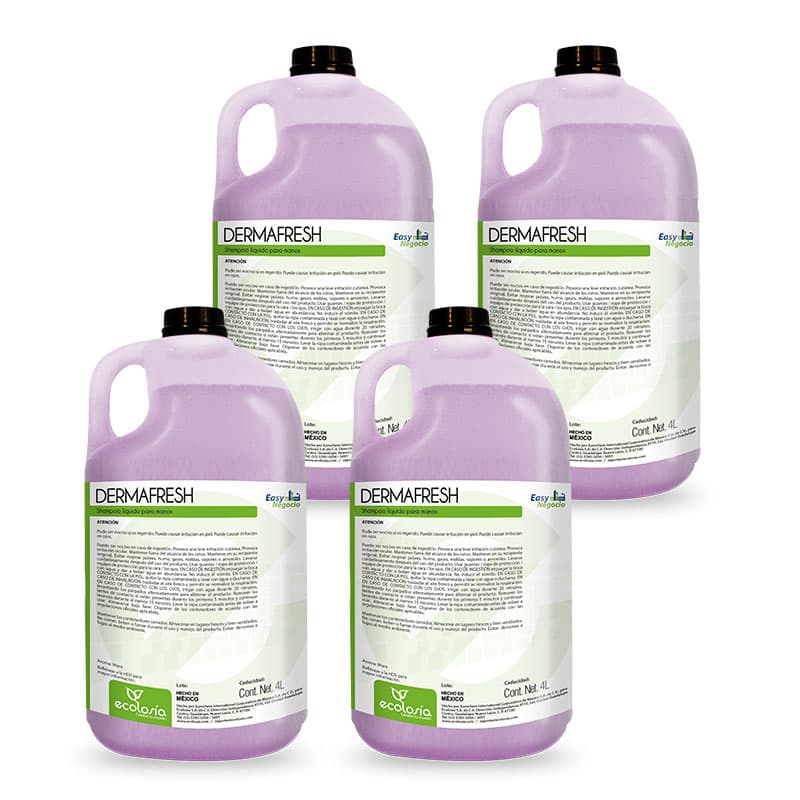 CAJA - Dermafresh Mora 1galón - shampoo líquido para manos