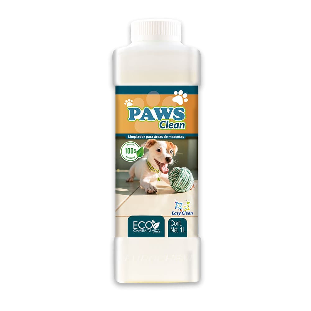 Paws Clean 1L - Limpiador para áreas de mascotas
