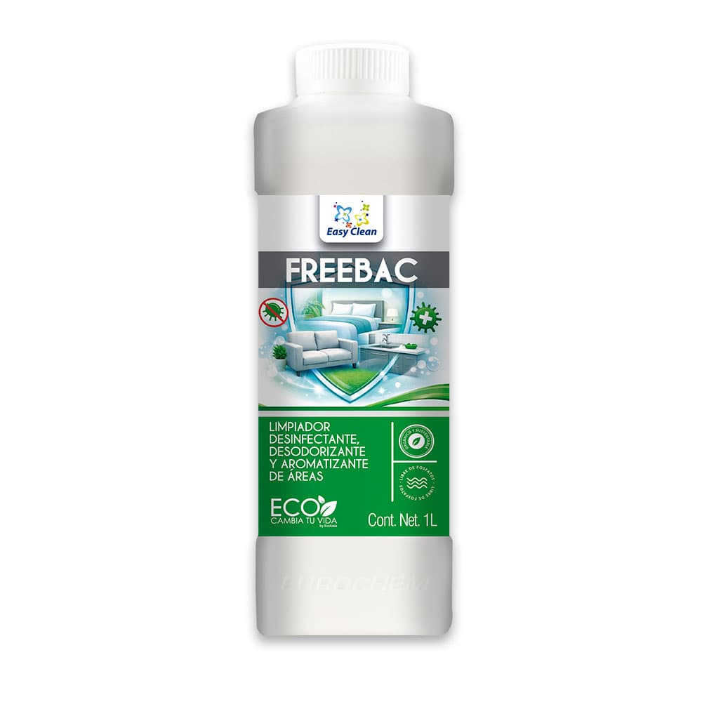 Freebac 1L - Limpiador desinfectante y desodorizante