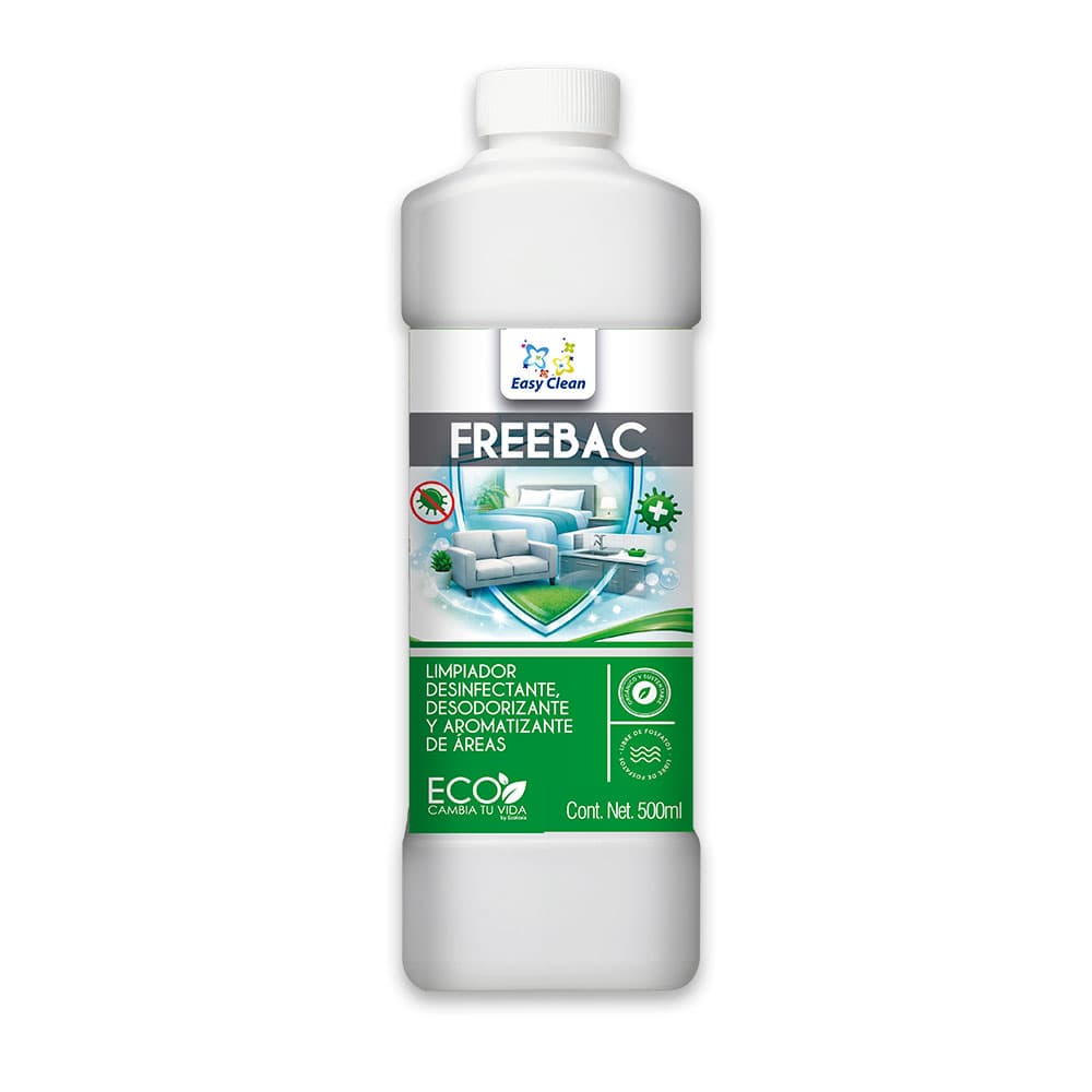Freebac 500ml - Limpiador desinfectante y desodorizante
