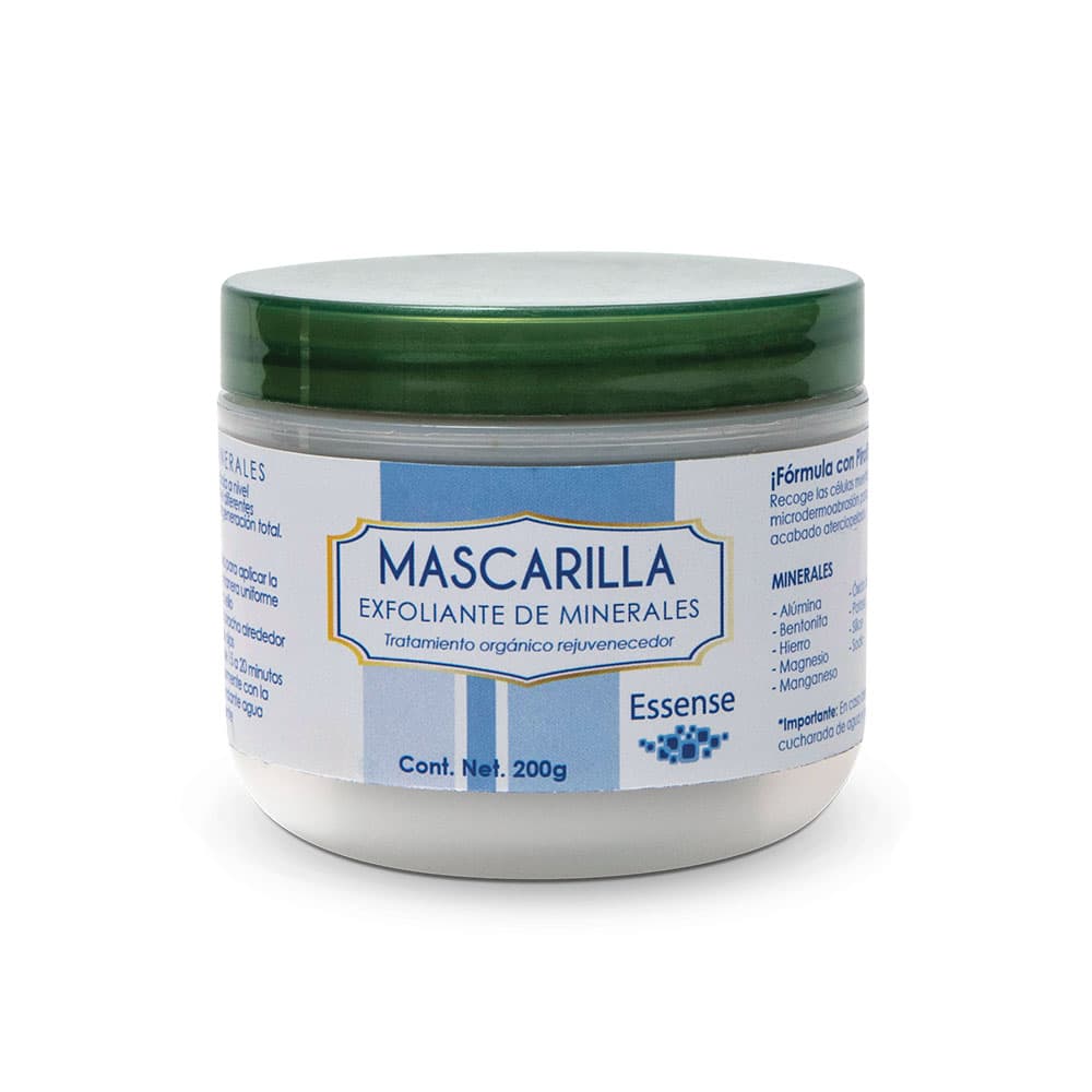 Mascarilla exfoliante de minerales 200g - Piel Mixta y Grasa