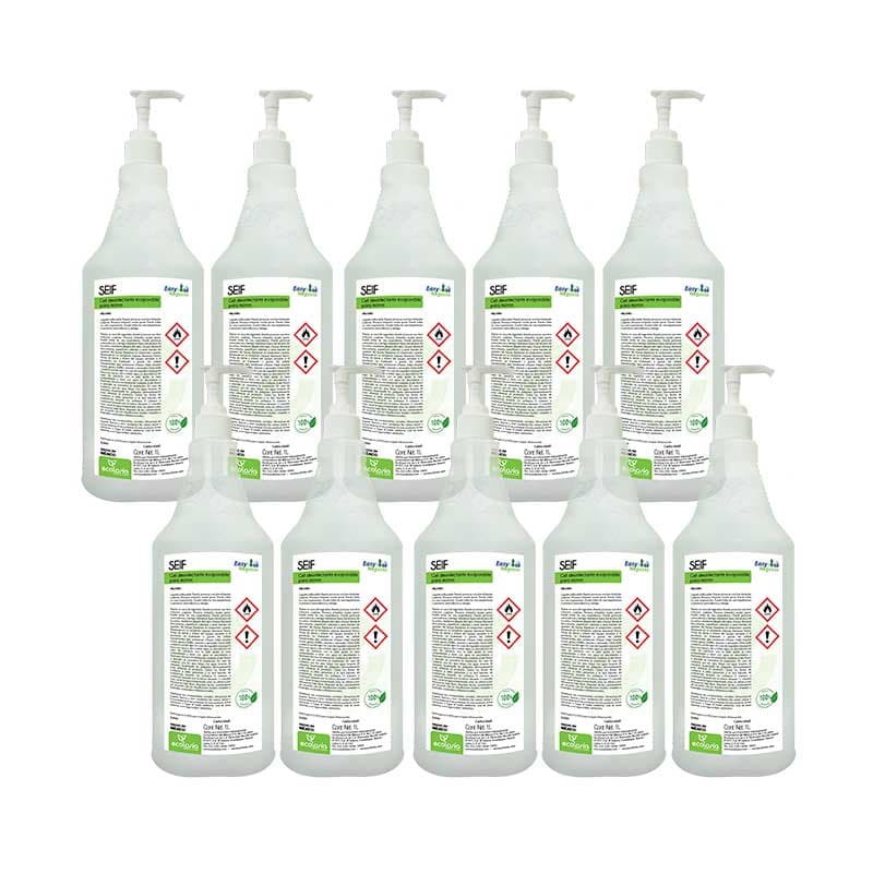 CAJA SEIF (GEL ANTIBACTERIAL ) 10 L