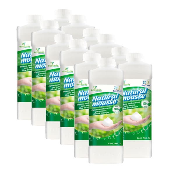 CAJA Natural Mousse 1L - Espuma antibacterial