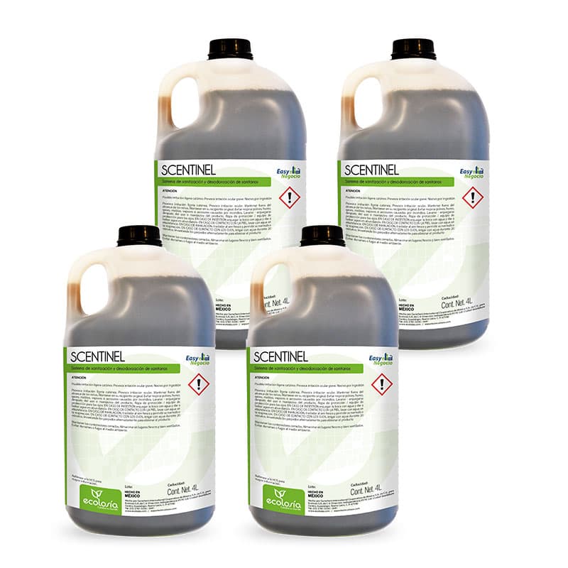 CAJA - Scentinel 1galón - Sanitizante y desodorizante
